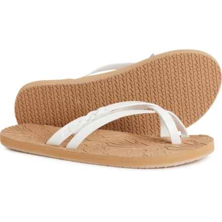 Billabong June Flip Flops (For Women) in White