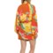 2WFYX_2 Billabong Loveland Cover-Up Kimono Beach Dress - Long Sleeve
