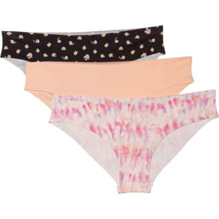 Billabong No-Show Tropic Panties - 3-Pack, Bikini Briefs in Multi