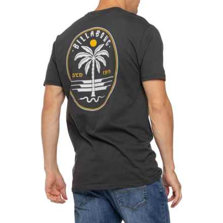 Billabong Palm T-Shirt - Short Sleeve in Vintage Blk