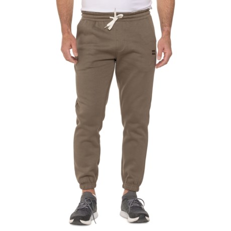 Billabong Rhodes Fleece Joggers in Bark Brown