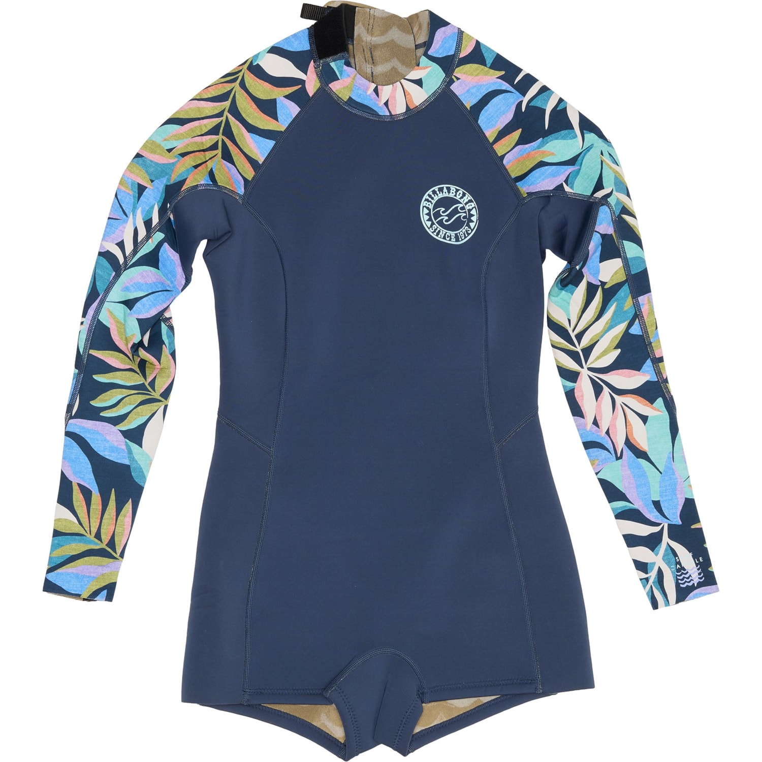Billabong Spring Fever Back Zip Springsuit - 2, 2 mm, Long Sleeve