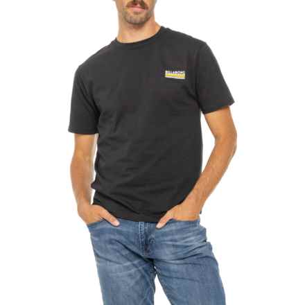 Billabong Surfer Graphic Logo Lounge T-Shirt - Short Sleeve in Black