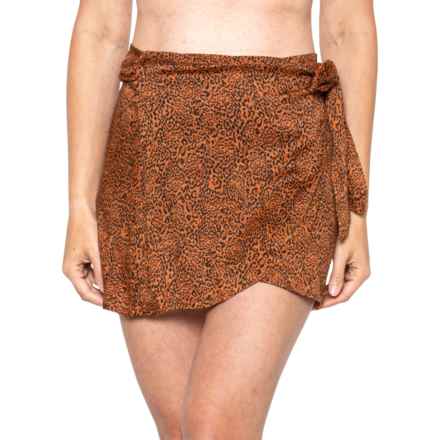 Billabong Under Wraps Cover-Up Skirt in Toffee