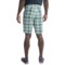 155VP_2 Bills Khakis Standard Issue Parker Plaid Shorts (For Men)