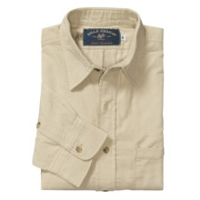Bills Khakis Vintage Corduroy Shirt - Long Sleeve (For Men) in Cement - Closeouts