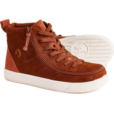 Billy Boys Classic Lace High-Top Sneakers in Cognac