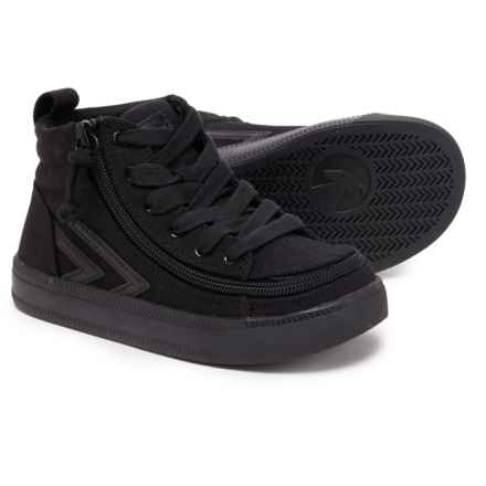 Billy Boys CS Street High-Top Sneakers in Charcoal Jersey