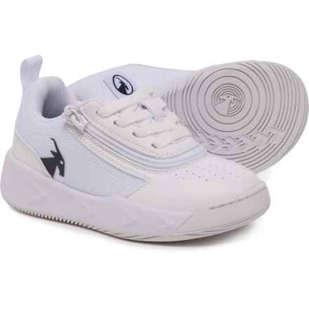 Billy Boys Sport Court Sneakers in White/Navy