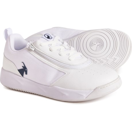 Billy Boys Sport Court Sneakers - Wide in White/Navy