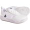 Billy Boys Sport Court Sneakers - Wide in White/Navy