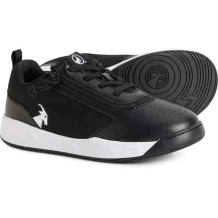 Billy Boys Sport Court Sneakers - Wide Width in Black/White