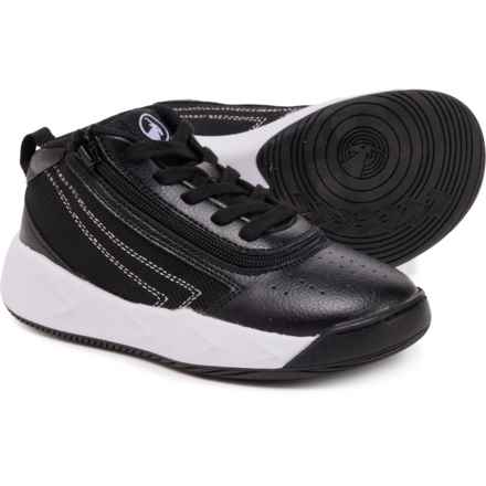 Billy Boys Sport Hoop Sneakers in Black/White