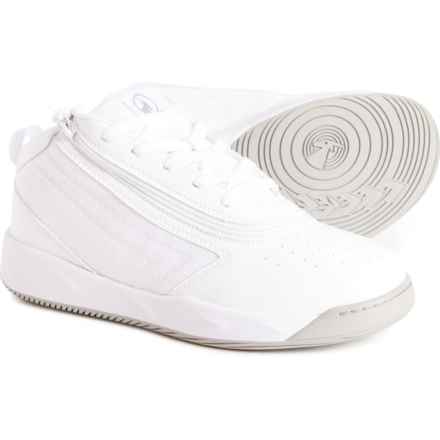 Billy Boys Sport Hoop Sneakers - Wide Width in White