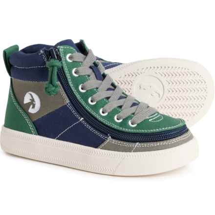 Billy Boys Street High-Top Sneakers in Earth