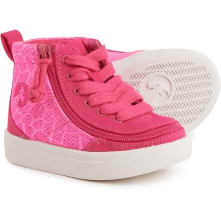 Billy Little Girls Classic DR High-Top Sneakers in Pink Print