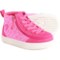 Billy Little Girls Classic DR High-Top Sneakers - Wide Width in Pink Print