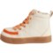 4UMMP_4 Billy Little Girls Classic Lace High-Top Sneakers