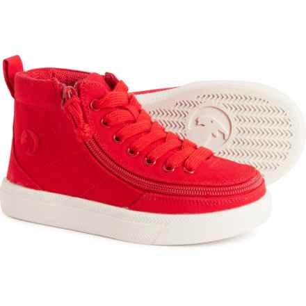 Billy Toddler Boys and Girls Classic DR High-Top Sneakers in Red