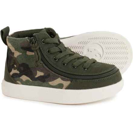 Billy Toddler Boys and Girls Classic DR High-Top Wide Sneakers in Camo