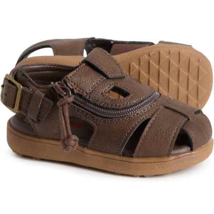 Billy Toddler Boys Sandals in Brown