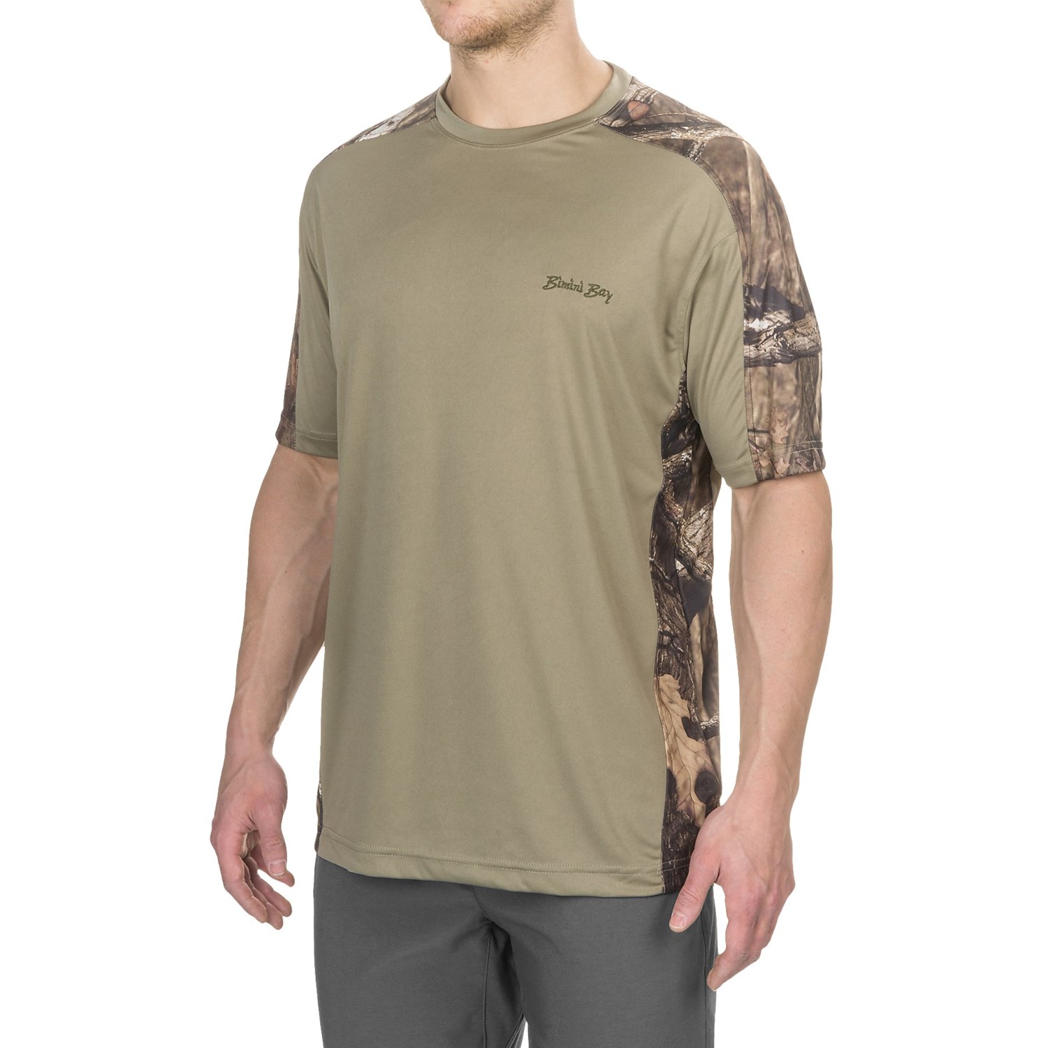 Bimini Bay Pieced Camo TShirt (For Men) Save 68