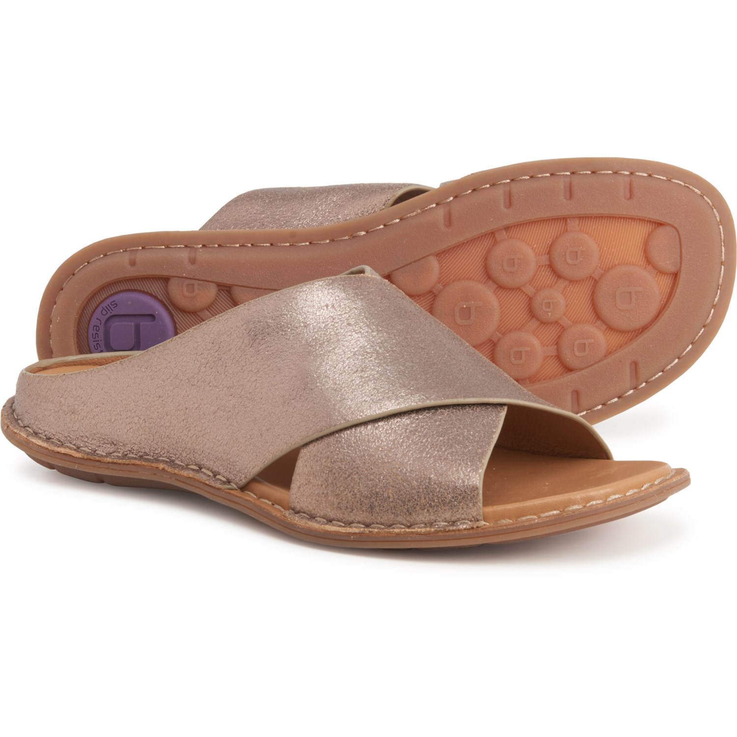bionica arcola slide sandals