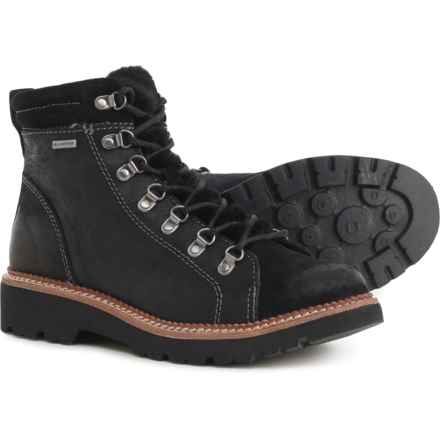 Bionica Darya Lace-Up Boots - Waterproof, Suede (For Women) in Black