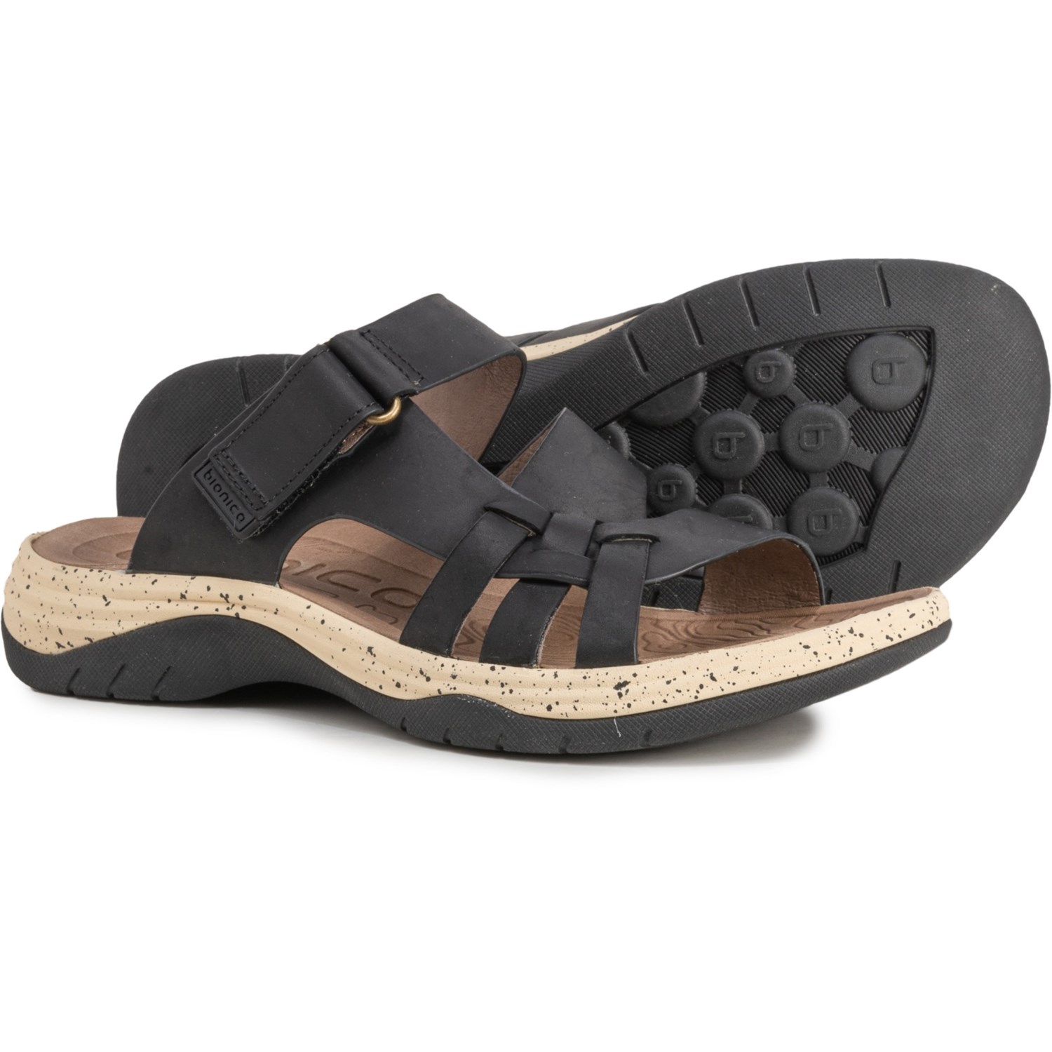 bionica arcola slide sandals