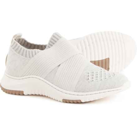 Bionica Ocean Mesh Sneakers - Slip-Ons (For Women) in White/Grey