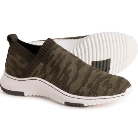 Bionica Odea Sneakers - Slip-Ons (For Women) in Olive Night/Meadow Green