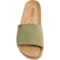 8MVDM_2 BioStep Made in Spain One-Band Slide Sandals - Suede (For Women)