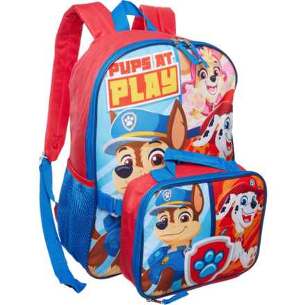 BioWorld Paw Patrol Backpack with Lunch Bag (For Boys and Girls) in Multi