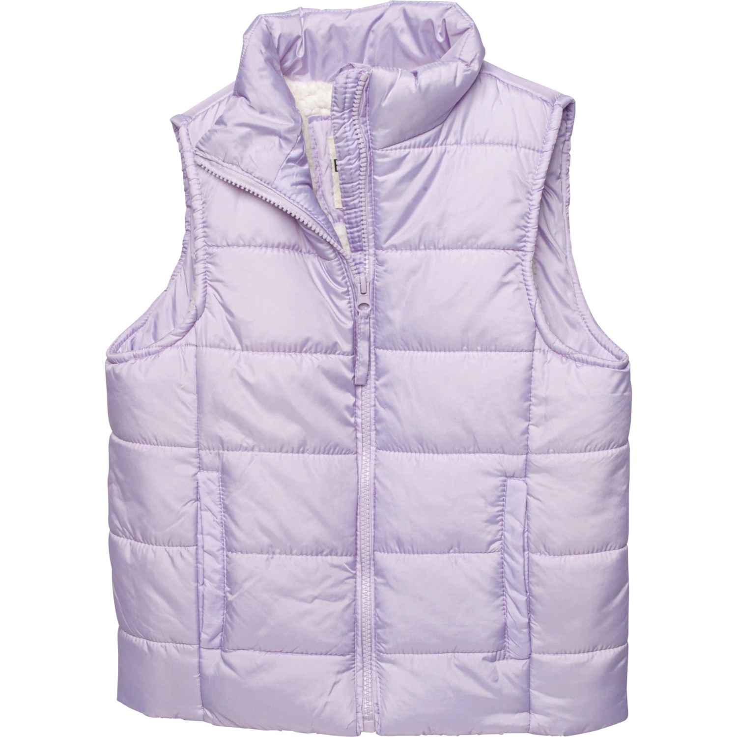 Birch & Stone Big Girls Faux-Fur Lined Puffer Vest - Insulated - Save 60%