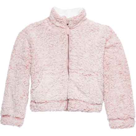 Birch & Stone Big Girls Full-Zip Fleece Jacket in Blush