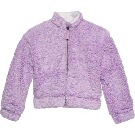 Birch & Stone Big Girls Full-Zip Fleece Jacket in Lilac