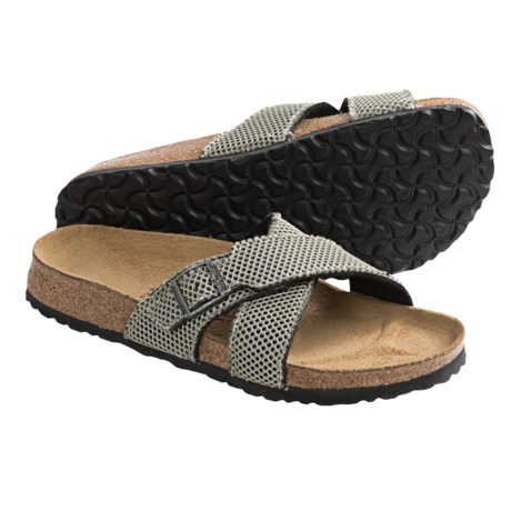 Birkiâs by Birkenstock Santosa Sandals - Mesh (For Men) in Stone