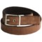 4940K_4 Bison Designs Leather-to-Webbing Belt - Reversible (For Men and Women)