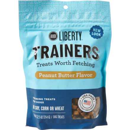 BIXBI Liberty Trainers Dog Treats - 12.5 oz. in Peanut Butter