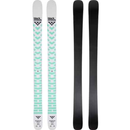 black crows Atris Jr. Alpine Skis (For Boys and Girls) in White/Teal