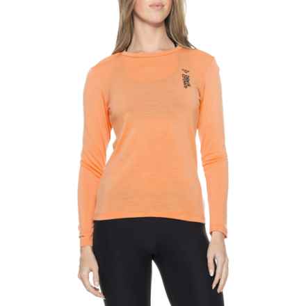 black crows Base Layer Top - Merino Wool, Long Sleeve in Soft Coral