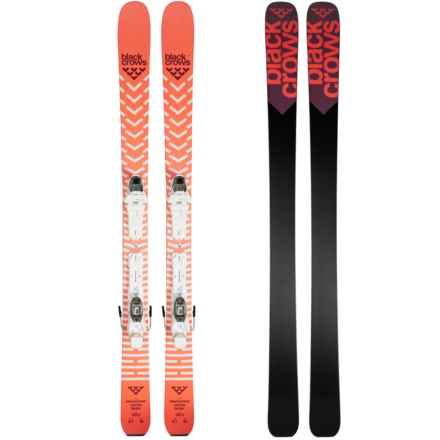 black crows Camox Birdie System Alpine Skis with Salomon EM10 GW Ski Bindings (For Women) in Red/White