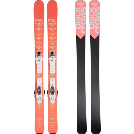 black crows Camox Birdie System Alpine Skis with Salomon M10 GW Ski Bindings (For Women) in Red/White