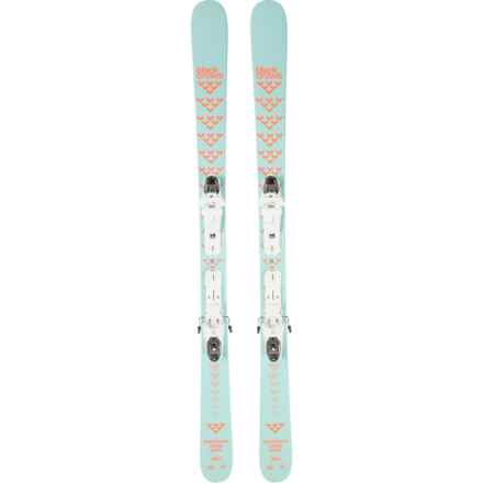 black crows Captis Birdie Alpine Skis with Salomon EM10 GW Bindings (For Women) in Blue/Orange/White