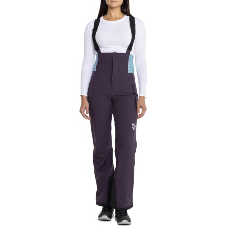 black crows Ferus Mechanical PrimaLoft® Bib Ski Pants - Insulated, RECCO® in Deep Purple