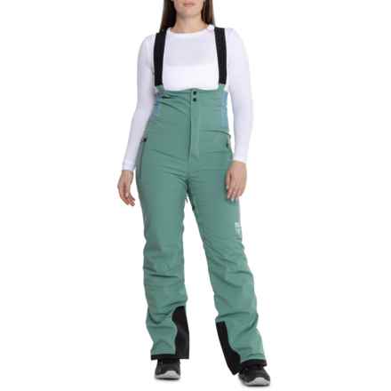 black crows Ferus Mechanical PrimaLoft® Bib Ski Pants - Insulated, RECCO® in Winter Green