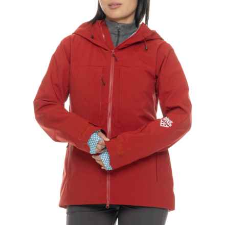 black crows Ferus Mechanical Ski Jacket- RECCO® in Crimson Red