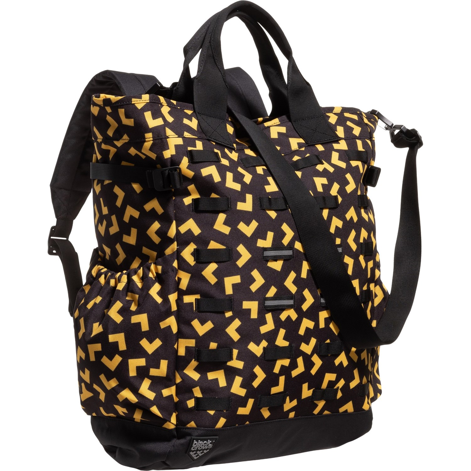 black crows Multis Helmet Backpack - Black-Yellow - Save 61%