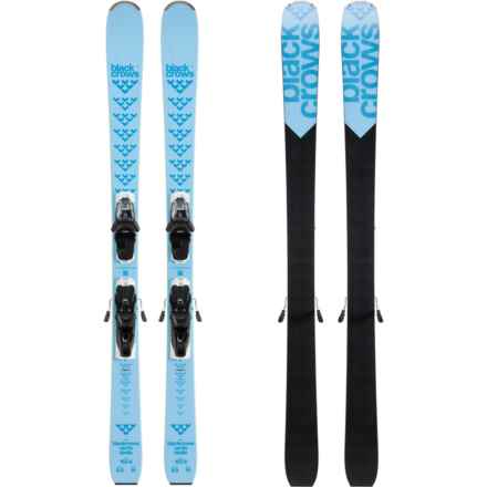 black crows Vertis Birdie Alpine Skis with Salomon E M12 GW F90 Bindings (For Women) in Blue/Blue