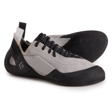 BLACK DIAMOND Aspect Climbing Shoes - Neutral Arch (For Men) in Aluminum